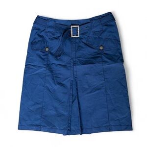 Marella Made in Italy Belted Utility Skirt